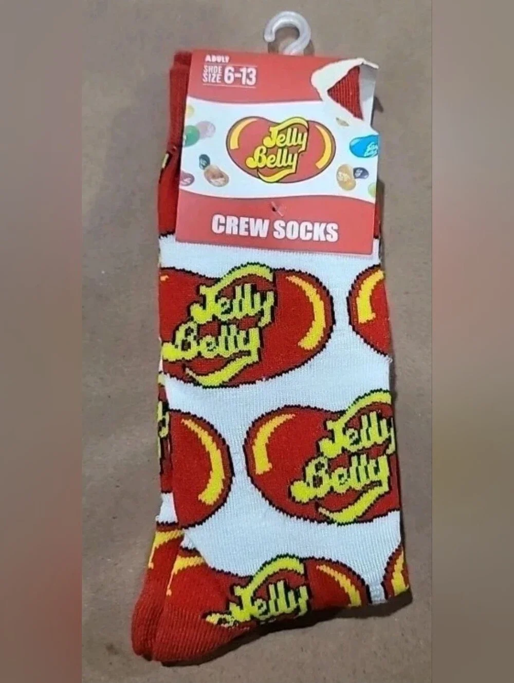 Jelly Belly Adult Crew Socks
